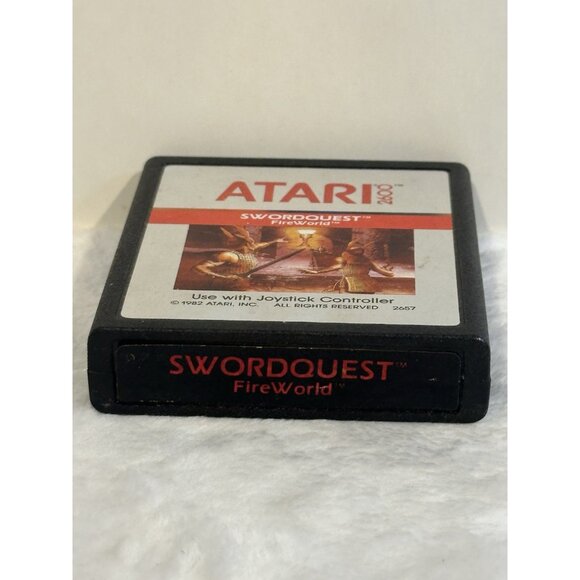 Atari 2600‎ Sword quest Fireworld - Picture 3 of 3
